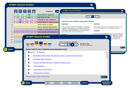 O*NET Interest Profiler at My Next Move