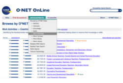O*NET Online - Workforce EdTech